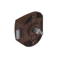Serratura Push Lock marrone