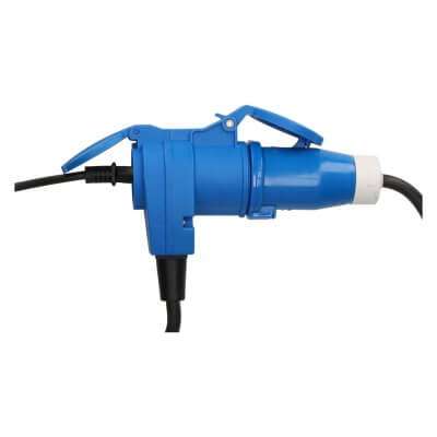 Avvolgicavo con cavo da 25 metri in neoprene 3×1,5 mm² – spina CEE e giunto ad angolo retto - immagine 3