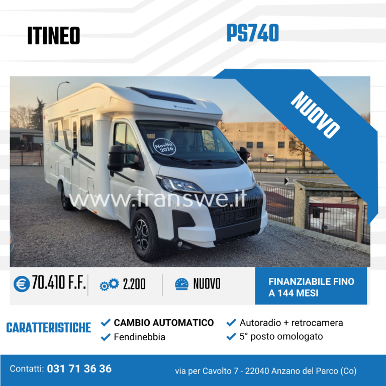 Itineo-PS740-camper-semintegrale-pronta-consegna-presso-transweit-concessionario-e-assistenza-como-milano-monza-varese-lecco-sondrio
