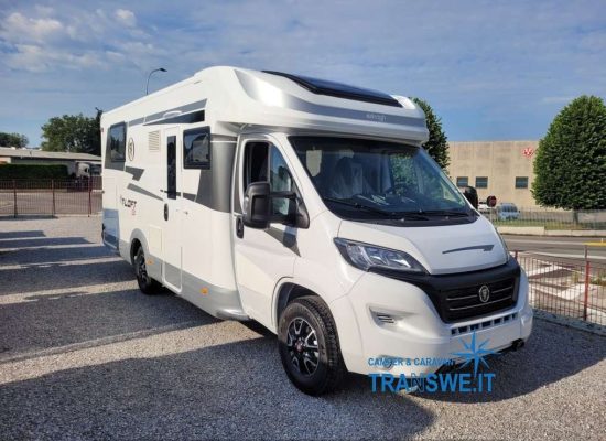Elnagh T-Loft 532 camper semintegrale con letti gemelli e dinette face to face in pronta consegna presso transweit concessionario e assistenza camper e van como